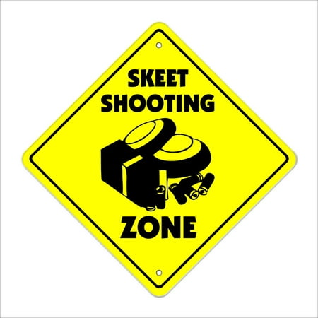 Skeet Crossing Decal Zone Xing | Indoor/Outdoor | 4