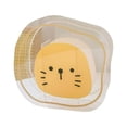 thumbnail image 1 of Transparent Cartoon Pen Holder Animal Stationery Storage Holder Large Capacity, 1 of 3