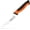 Orange /Black, variant on HUMBEE 6-Inch Offset Bread Knife with Width Wave Teeth (Serrated), Black, DT-31 Series