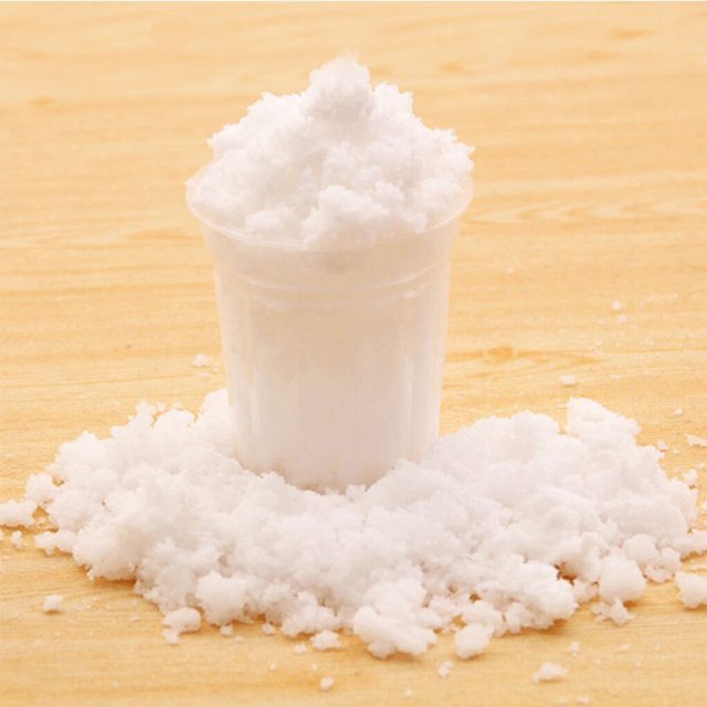 kurtrusly Instant Snow Powder Artificial Inflatable Snowflake Absorbant Magic Prop Chirstmas Decor Kid Toy