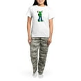 thumbnail image 4 of CafePress - Green Demon Women's Light Pajamas - Women's Short Sleeve Print T-Shirt and Pants Light Cotton Pajama Set, 4 of 7