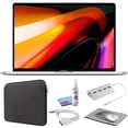 thumbnail image 1 of Apple MacBook Pro 16 pulgadas i9 2,3 GHz SSD 1 TB 2019 Plata con funda negra y kit básico Apple, 1 of 6