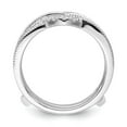 thumbnail image 2 of Auriga Fine Jewelry 14K White Gold Lab Grown Diamond Ring for Women Guard Size 7 (Carat: 0.35cttw, Clarity: SI2, Color: GH), 2 of 4