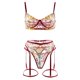 thumbnail image 4 of Gibobby Lenceria mujer sexy Ropa Interior Divertida para Mujer, Escote En V Profundo, Encaje Sexy, Vestido Transparente, Vestido para Conjuntos De Lencería(Rojo, G), 4 of 5