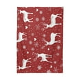 thumbnail image 2 of BZSMCE Square Tablecloth Snowflake and Cute Reindeer Pattern Pattern Tableclothes, 2 of 9