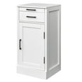 thumbnail image 5 of Modular Wine Bar Cabinet,Farmhouse Wine Bar Cabinet Buffet Cabinet & Sideboard Cupboard for Living,Dining Room,White, 5 of 7