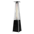 thumbnail image 3 of OuterMust Pyramid Patio Heater 48,000 BTU Outdoor  Propane Heater with Wheels,Black, 3 of 10