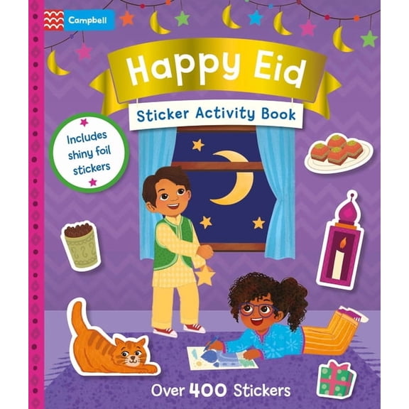 Happy Eid Sticker Book, (Paperback)