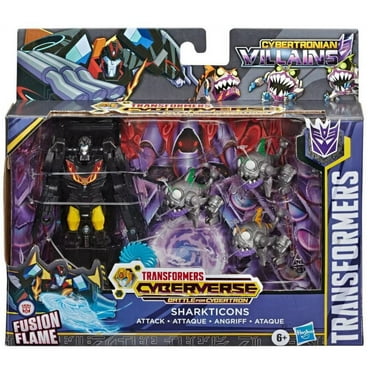 Transformers Bumblebee Cyberverse Adventures Sharkticons Attack Play Set