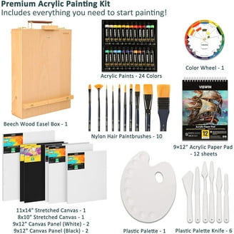 Art 101 Platinum Deluxe Multimedia Artist Set (151 Piece