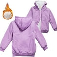 thumbnail image 6 of KPOPLK Kids Dinosaur Hoodies for Boys Girls Pullover Hooded Toddler Sweatshirt(3-4 Years,Purple), 6 of 6