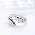 thumbnail image 1 of Anillos ajustables con Orejas de conejo para mujer, joyería de conejo rosa, anillos de apertura para chica, pareja de amantes, regalo de San Valentín, 1 of 4