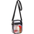 thumbnail image 1 of Jinsinto Sac à Bandoulière Transparent, Stade Approuvé pour les Concerts, Festivals, 1 of 5