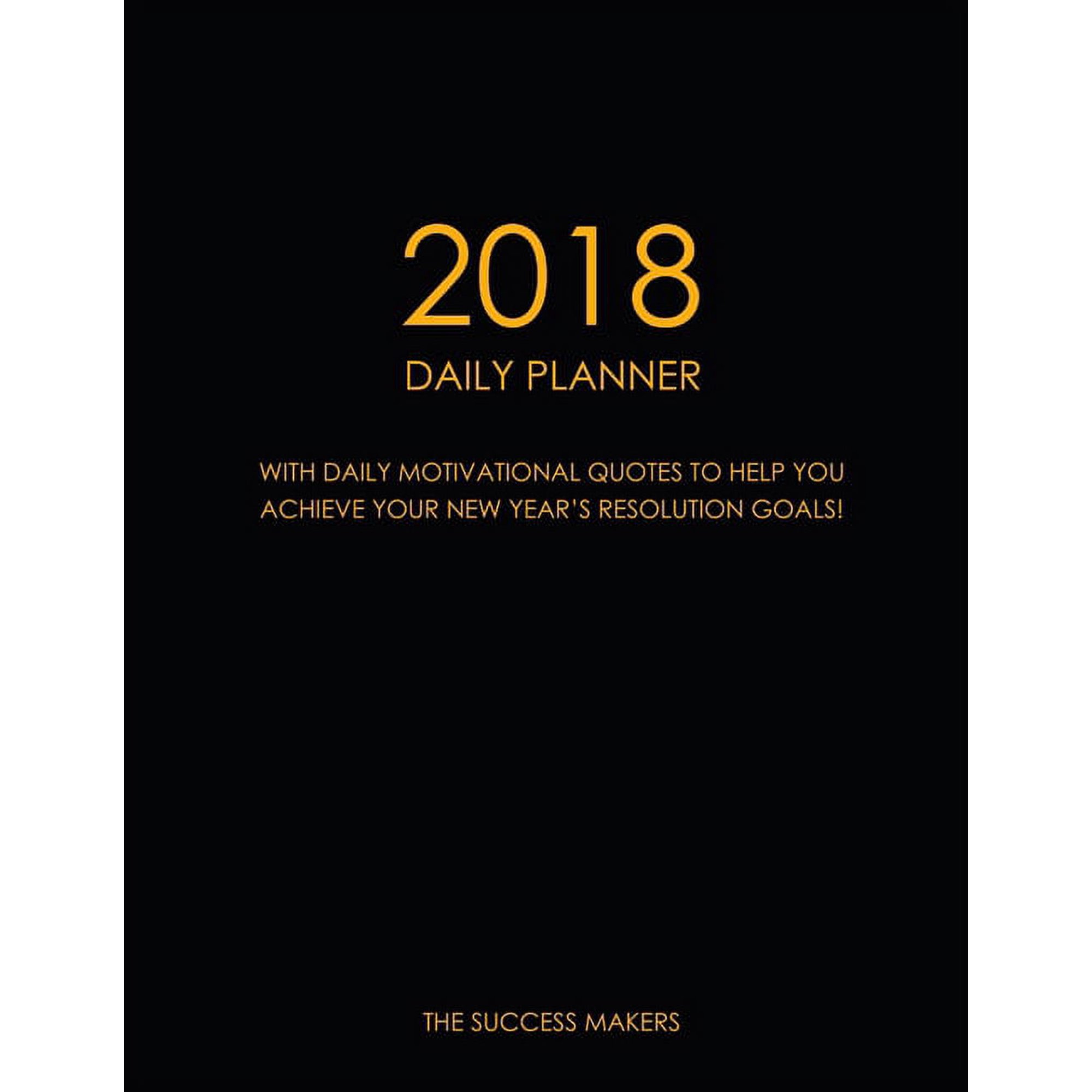 2018 Daily Planner (Paperback)