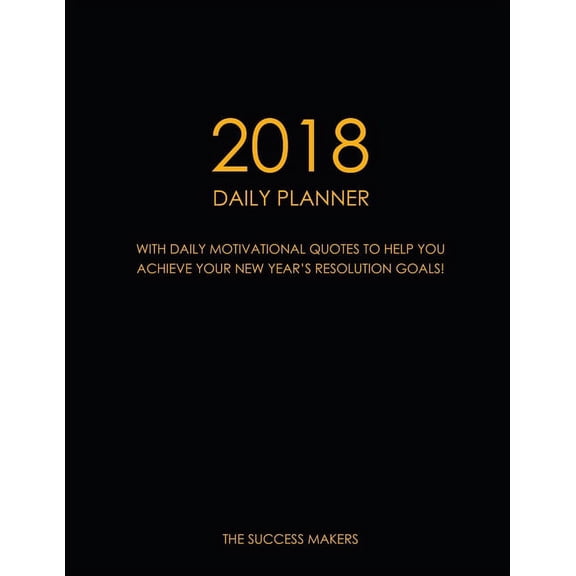 2018 Daily Planner, (Paperback)