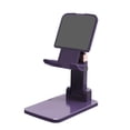 thumbnail image 1 of Fokuz Desktop Phone Holder Heavy Duty Foldable Aluminum Phone Holder With Rotating Base Stable Slip Phone Holder Compatible With All Smartphones, 1 of 6