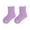 Purple, variant on Zanarzt Little Girl Ruffle Socks Children's Spring Summer Solid Candy Color Socks Toddler Kids Baby Boys Girls Thin Mesh Crew Socks Sky Blue,4-6 Years