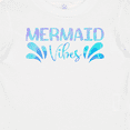 thumbnail image 4 of Inktastic Mermaid Vibes Text in Blues Boys or Girls Baby T-Shirt, 4 of 5