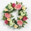 Mx Peony/rose/berry Wreath