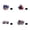 A,B,C,D, variant on 4th of July Enamel Brooches Set for Women Men USA American Flag Star Firework Patriotic Lapel Pins Red White Blue Waving for Veterans Independence Memorial Day Decor Gifts 1-4PCS