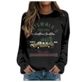 thumbnail image 2 of Christmas Farm Sweatshirts for Women 2025 Long Sleeve Crewneck Xmas Holiday Graphic Sweatshirt Pullover Tops, 2 of 5