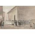 thumbnail image 2 of Isaac Weld 14x11 Black Ornate Wood Framed Double Matted Museum Art Print Titled: Funeral Procession at Rome (1818), 2 of 5