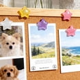 thumbnail image 4 of 25Pcs Cute Push Pins, 0.8" Star-Shaped Multi-Color Push Pins, Decorative Thumb Tacks for Bulletin Board, Office, Home Decor(Water Ripple), 4 of 6
