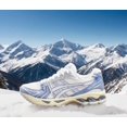 thumbnail image 1 of ASICS Sportstyle Gel-Kayano 14 Cream Denim Blue Running Men's Shoes, 1 of 5