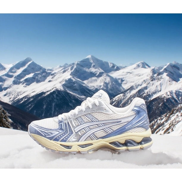 ASICS Sportstyle Gel-Kayano 14 Cream Denim Blue Running Men's Shoes