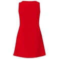 thumbnail image 4 of Vestido informal sin mangas para mujer: cuello en V, bolsillos, poliéster-spandex, tallas S-XXL, verano, playa/estilo bohemio., 4 of 6