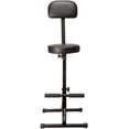 thumbnail image 4 of Odyssey DJ Performer Chair Seat Stool w/ Height Adjustable & Back Rest, 4 of 9