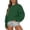 Dark Green #29, variant on KDDYLITQ Oversized Sweatshirt for Women Long Sleeve Crewneck Basic Solid Loose Fit Cozy Sweatshirts Lightweight Cute 2026 Pullover Tops Royal Blue S