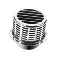 thumbnail image 3 of Cubierta de ventilación de pared de acero inoxidable, rejilla de ventilación para campana extractora de mejoras para el hogar a prueba de lluvia para 4 pulgadas, 3 of 8