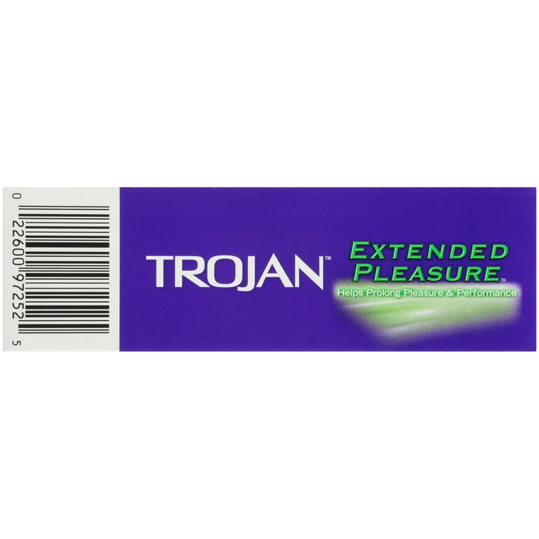 Trojan Extended Pleasure Climax Control Lubricated Condoms - 12 Count - Walmart.com Trojan Extended Pleasure Climax Control Lubricated Condoms - 12 Count - Walmart.com