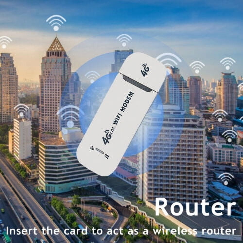 Unlocked 4G LTE Modem Wireless Router USB Dongle Mobile Broadband WIFI SIM Card