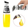 thumbnail image 3 of Cateissary Dispensador de aceite Botella de vidrio transparente liviana con medidas Pulverizador de aceite conveniente Gran capacidad para cocinar Cocina y Comedor, 3 of 6