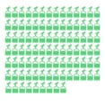 thumbnail image 3 of Plant Climbing Wall Fixture, Easy Installation 100PCS Wall Vines Fixing Clip  For Home For Garden Green, 3 of 8