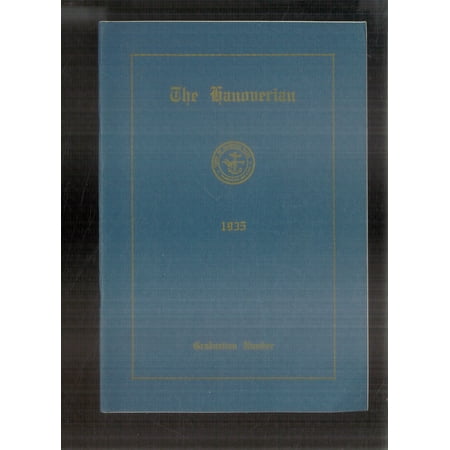 (Custom Reprint) Yearbook: 1935 Hanover High School - Hanoverian Yearbook (Hanover, MA)