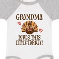 thumbnail image 4 of Inktastic Thanksgiving Grandma Little Turkey Boys or Girls Baby Bodysuit, 4 of 5