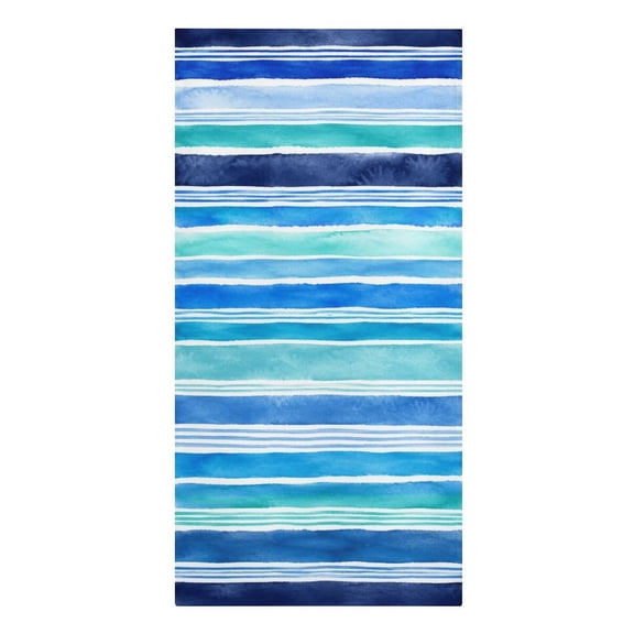 SeaBlueBeach Towel Quick Dry Lightweight Printed Pool Towel, Soft Travel Towel for Beach, Swimming, Pool, Vacation and Summer Outdoor Use