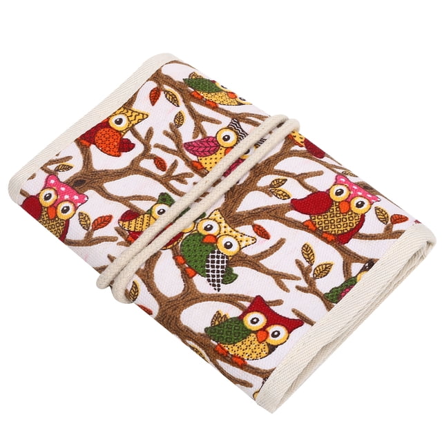 Knitting Needle Storage BagKnitting Needles Case Empty Crochet Hooks Storage Bag Knitting Needles Case Streamlined Design