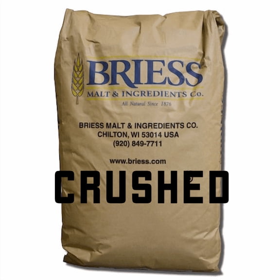 Briess White Wheat Malt 50 lb Crushed