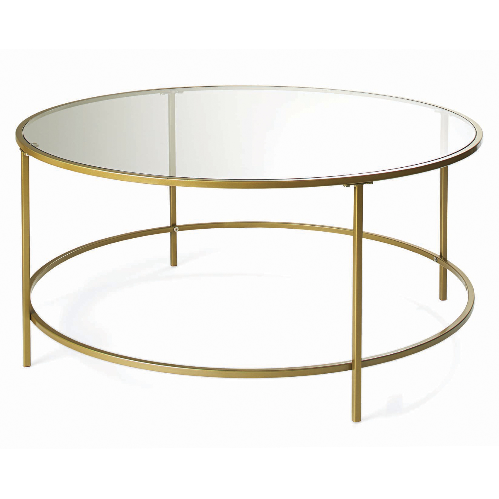 Better Homes & Gardens Nola Coffee Table, Gold Finish - image 5 of 10