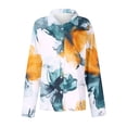 thumbnail image 5 of VerPetridure Hawaiian Button Down Shirts for Women Dressy Casual Hawaiian Shirts Long Sleeve Boho Tops Trendy Floral Tropical Summer Ladies Clothes, 5 of 5
