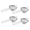 thumbnail image 3 of EeaseMX 4 coladores de malla fina de acero inoxidable para cócteles, coladores de alimentos de cocina, colador de té cónico (8,5 cm), 3 of 7