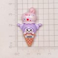 thumbnail image 5 of 10 piezas de horquillas para el pelo de resina con dibujos de animales, estilo pastel de helado, para manualidades de álbumes de recortes, accesorios de adorno en miniatura, 5 of 5