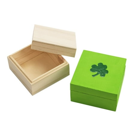 UPC: 0191487108973 | Colorations Wooden Trinket Boxes – Set of 12
