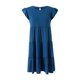 thumbnail image 3 of Lucakuins Mujeres Casual Plisado Vestido Corto, Adultos Primavera Color Sólido Cuello Redondo Manga Corta Mini Vestido Lucakuins moda, 3 of 9