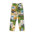 thumbnail image 4 of Xecao Construction Machinery1 Men's Straight Lounge Pajama Pants: The Ultimate in Comfortable Sleepwear, 4 of 9