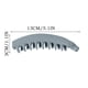 thumbnail image 3 of Perfume Large Banana Hair Clips, Classic Clincher Double Comb Clips, Ponytail Clip For Thick Hair, Hair Clip For Women Girls, 3 of 3